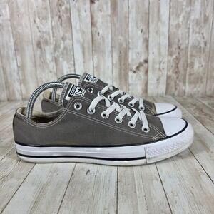 Converse All Star Canvas‎ Sneakers Low Top Casual Shoes Gray Women's 9